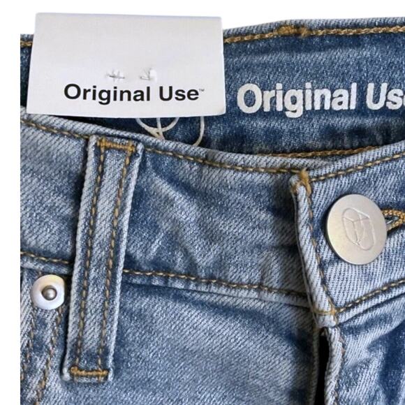 Original Use Men’s Slim Fit Taper Jeans Light Wash Distressed 30x32 NWT - Picture 2 of 13